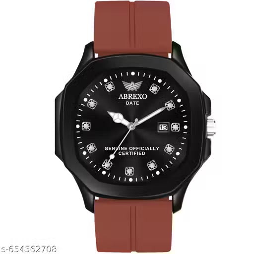 ABREXO Abx4900-Captain Series Date Working Square Dail watch