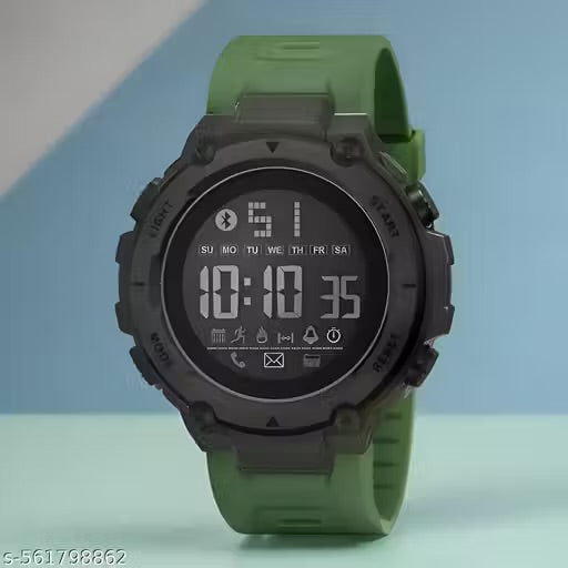 Hala-1145-Green Digital Sports Watch For Men