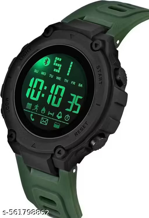 Hala-1145-Green Digital Sports Watch For Men