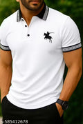 Matty Fabric Polo T-Shirt For Summer , Shirt For Mens