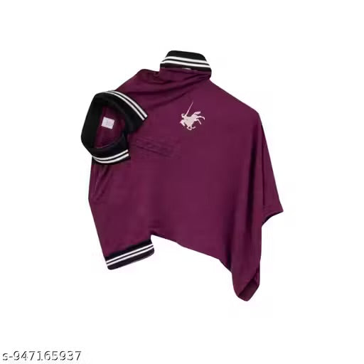 Matty Fabric Polo T-Shirt For Summer