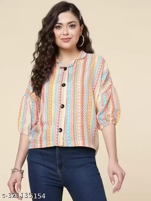 UEA Women's Printed Casual designer shirt