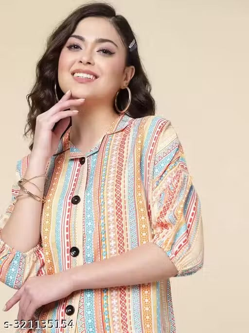 UEA Women's Printed Casual designer shirt