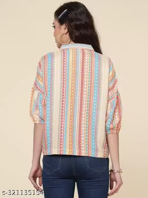 UEA Women's Printed Casual designer shirt