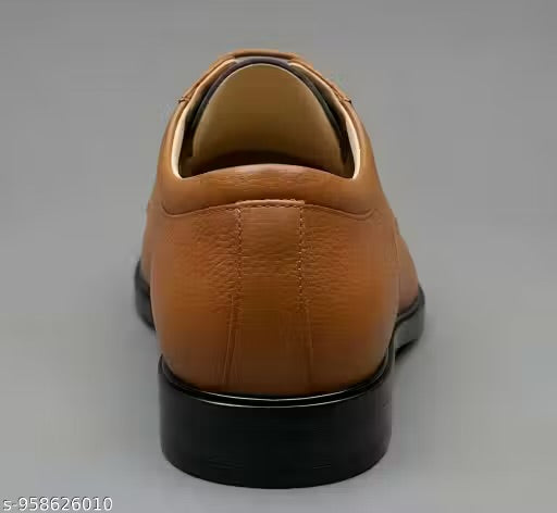 Latest Trendy Men Formal Shoes | Tan Oxford Shoes For Men