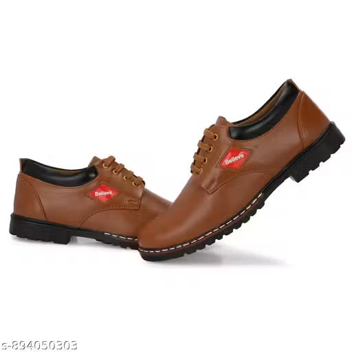 Formal Shoe For Mens (TAN ) Office Formal Shoes