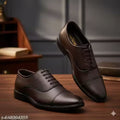 Men’s Derby Shoes Elegant Formal Wear | Classic Brown