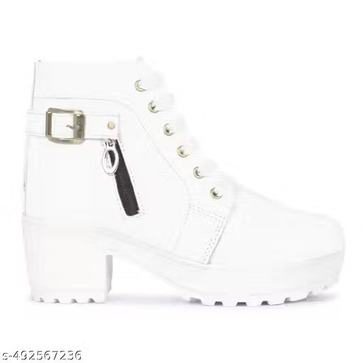 EVOLTAR women zipper buckle design synthetic heel Boot
