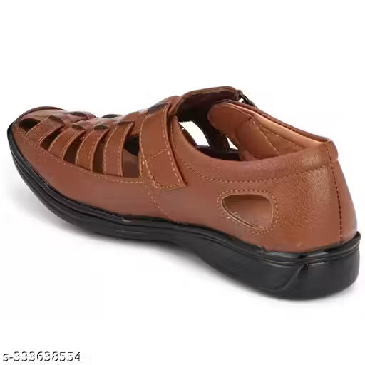 ABW Fashionable Tan Men Sandals
