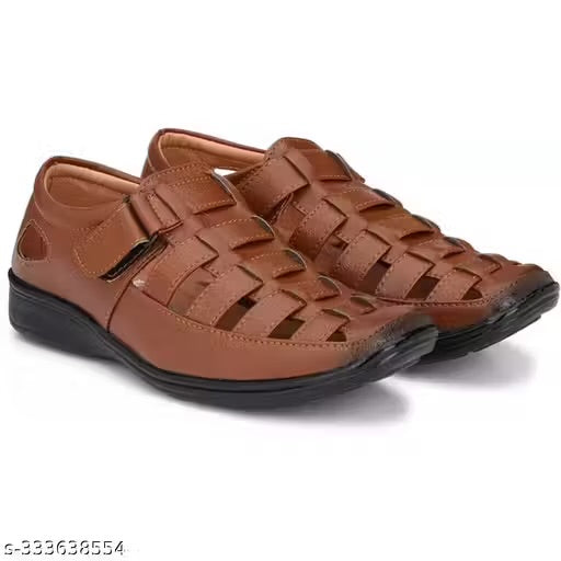 ABW Fashionable Tan Men Sandals