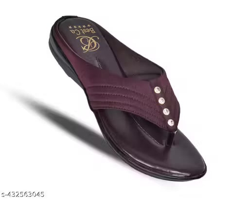 Women's Soft Traditional Comfortable Flip Flop Slippers