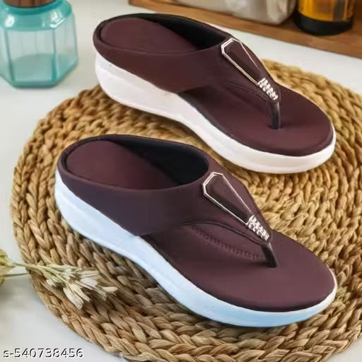 Women's flats Fancy Chapple party wear Sliper