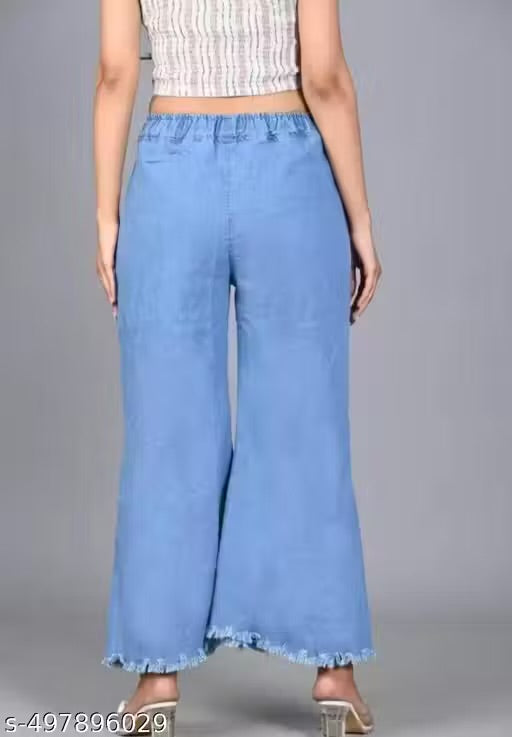 WOMEN JEANS WOMEN PLAZZO WOMEN TROUSER
