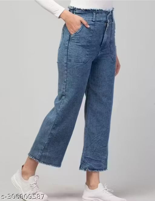 Baggy Jeans,Trendy Elegant Women Jeans