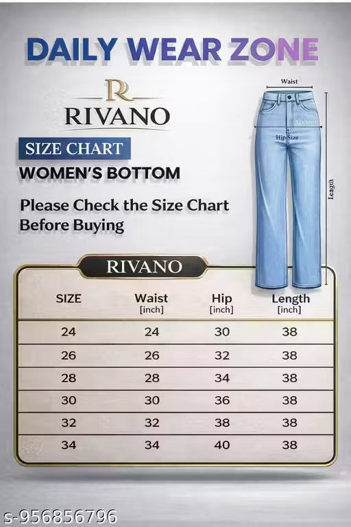 WOMEN'S STRAIGTH JEANS