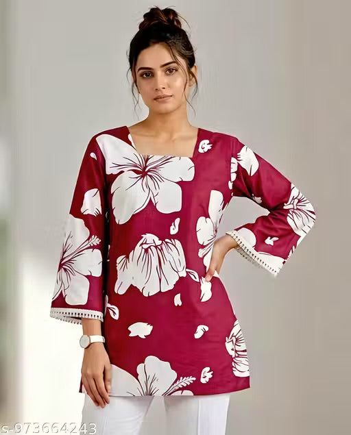 trending short kurti for women and girls