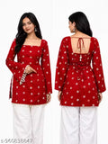 New Stylish Fashionable Trendy Floral Printed Kurti