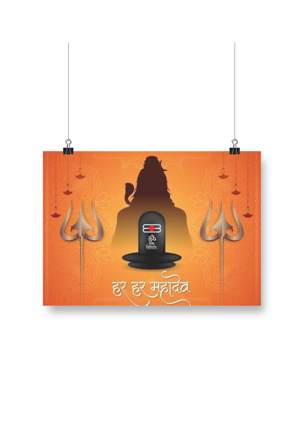 Lord Shiva poster