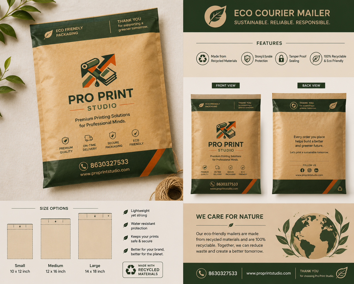 Customize Brand Packaging .