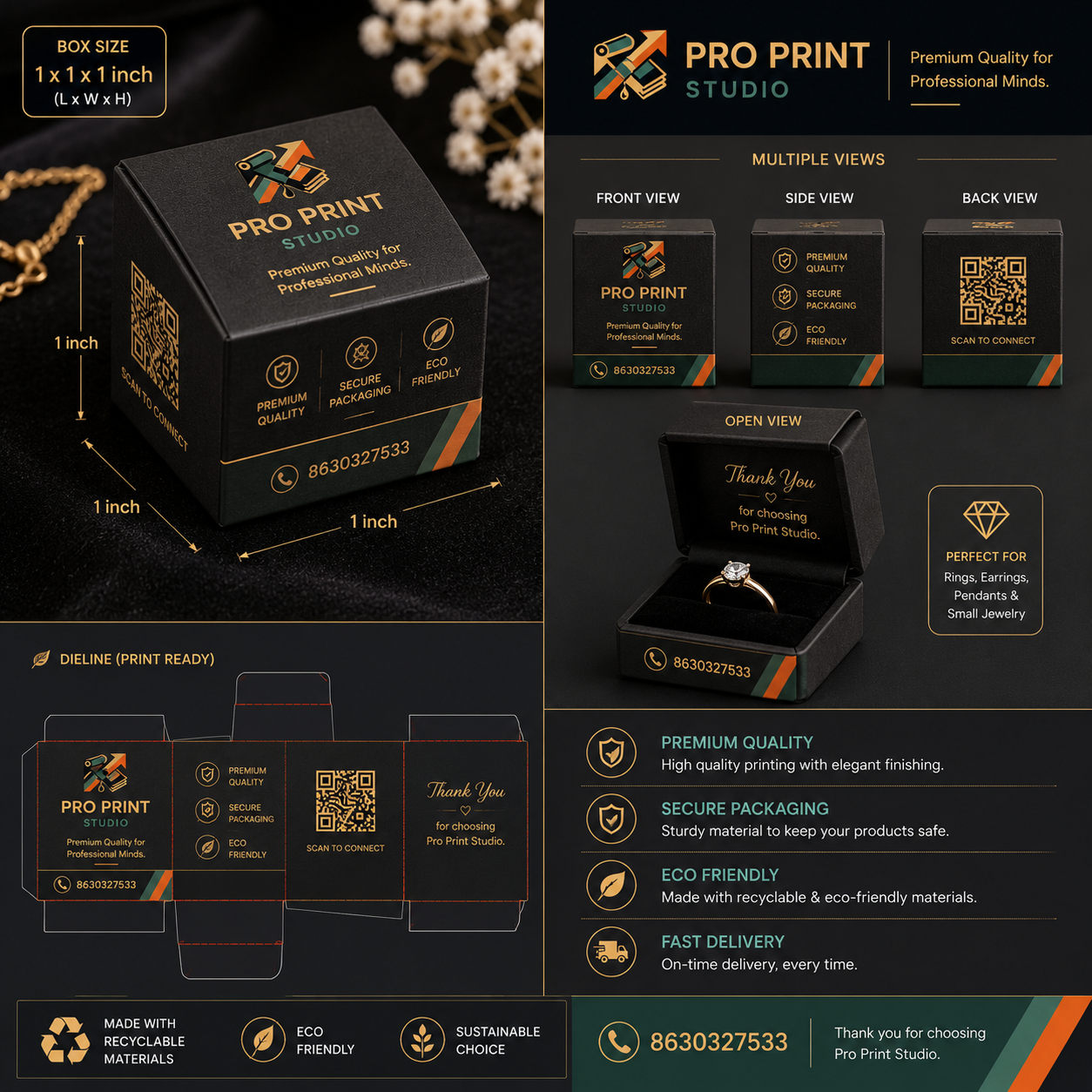 Customize Brand Packaging .