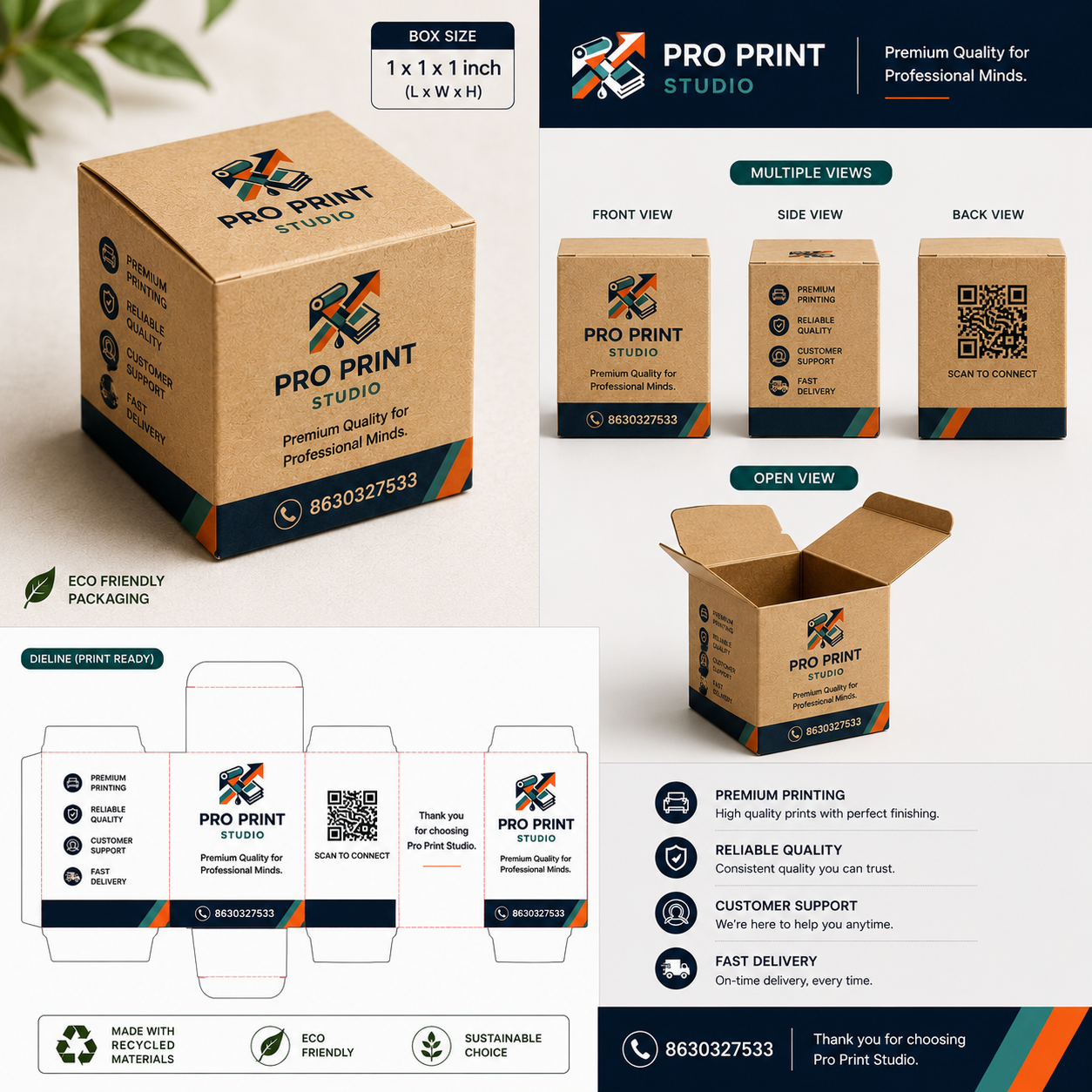 Customize Brand Packaging .