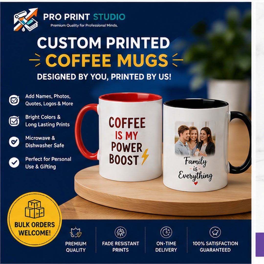 Customized Photo Coffee Mug – Personalised Gift for Every Occasion